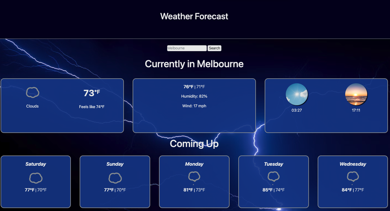 Weather Application