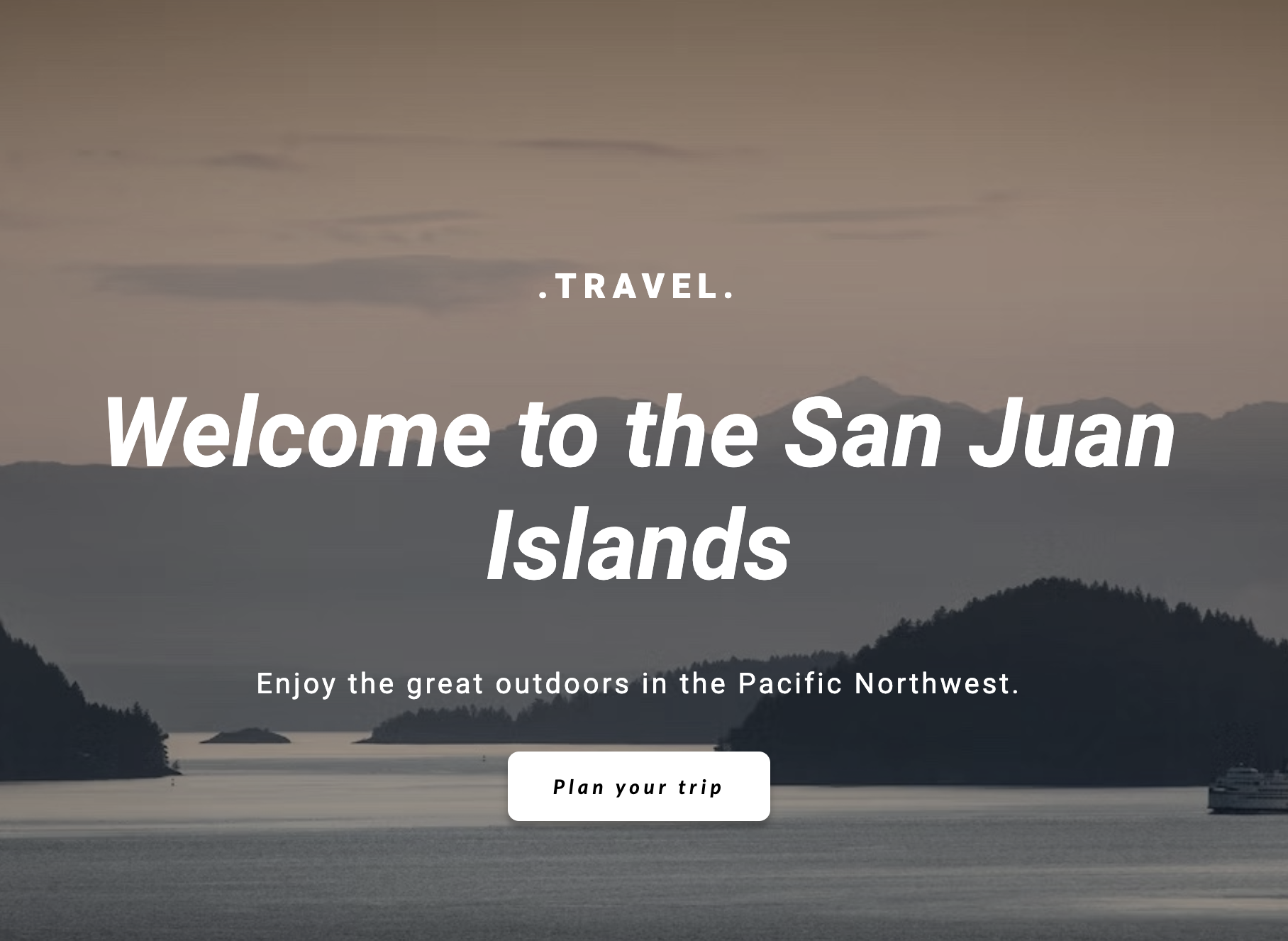 travel to the San Juan Islands